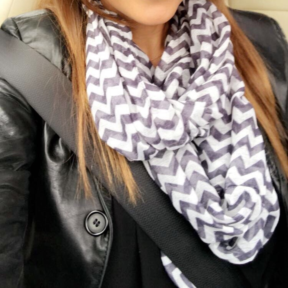 Chevron Infiniti scarf